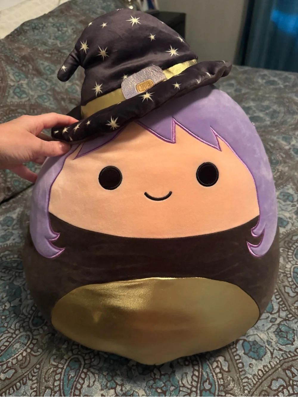 NWT Purple Witch Squishmallows Plush stuffie - Voodie